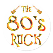 80's Rock Sticker