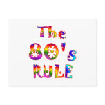 80s Rule Postcards