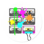 80s Spalt Mix Tape Stickers