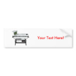 80's Style Sampler Keyboard: 3D Model: Bumper Stickers