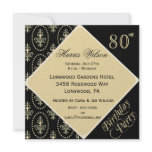 80th-89th Birthday Invitations