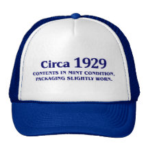 80th birthday gifts for sale mesh hat