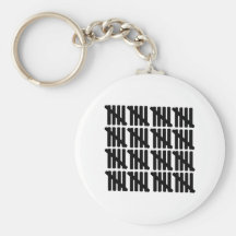 80th birthday keychains
