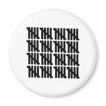80th birthday refrigerator magnet