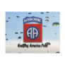 82nd airborne army postcard division patches vet