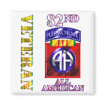 82nd Airborne Division Vietnam Veteran Refrigerator Magnet