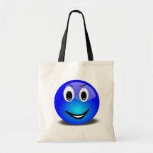83-Free-3d-Grinning-Blue-Smiley-Face-Clipart-Illus Bags