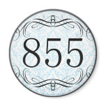 855 Area Code Fridge Magnets