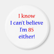 85 Either Refrigerator Magnet