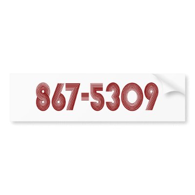 867-5309 by worldsfair