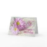 86th Birthday card with daisies
