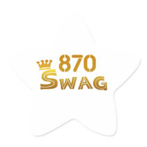 870 Arkansas Swag Star Sticker