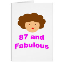 87 and Fabulous! Cards