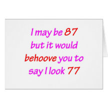 87 Behove You Greeting Cards