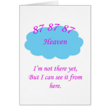 87 Heavenly Greeting Card
