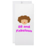 88 and Fabulous! Rack Card Design
