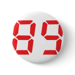 89 eighty-nine red alarm clock digital number button