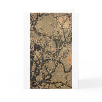 8. 梅花晧月図, 若冲 Moon and Plum blossoms, Jakuchū Greeting Card