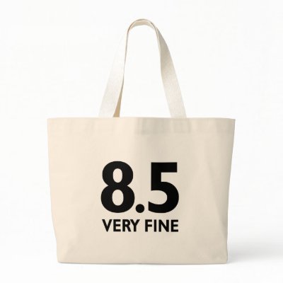 8.5 VERY FINE CANVAS BAG by CalisotaTees