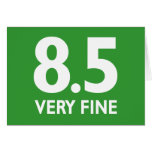 8.5 VERY FINE GREETING CARD