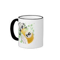 8 AND 9 BILLIARD BALLS MUGS