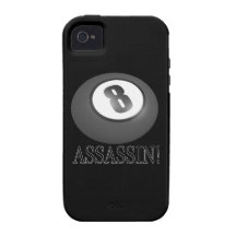 8 Ball Assassin Case-Mate iPhone 4 Cases