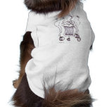 8 Ball Clown Doggy Shirt Pet Tee