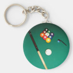 8 Ball Game Key Chain