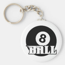 8 Ball Key Chain