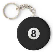 8 Ball Key Chain