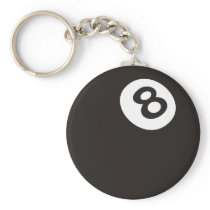 8 Ball Key Chains