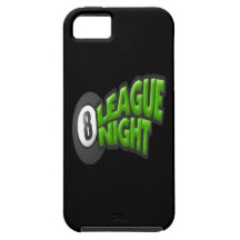 8 Ball League Night iPhone 5 Covers