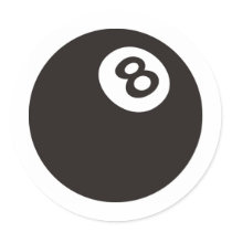 8 Ball Sticker