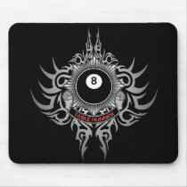 8 Ball Table Runner - Red