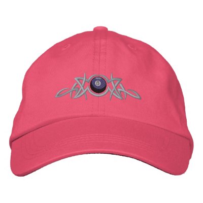 8- Ball Tribal Embroidered Hat by ZazzleEmbroidery