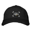 8 Bit Pirate embroidered hats