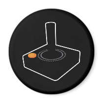 8-bit retro gaming joystick