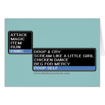 8 Bit RPG Battle Menu