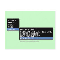 8 Bit RPG Battle Menu