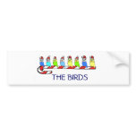8 Budgies bumper stickers