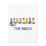 8 Budgies Post Cards