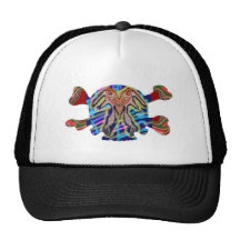 8 Colourful Skulls - ART101 Halloween Collection Trucker Hats