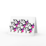 8 Maids Milking Greeting Card