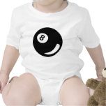 8 pool billiard ball black billiards tshirt