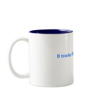 8 tracks R back coffee mug(blue cart)
