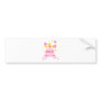 8 Year Old Birthday Cake Bumper Sticker