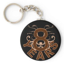 8 Years Key Chain