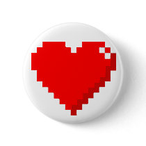 8bit Heart Button