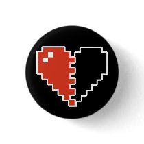 8bit Heart Half