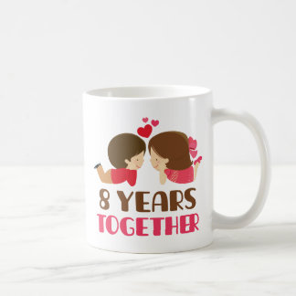 8th Anniversary Gift For Her Coffee Mug